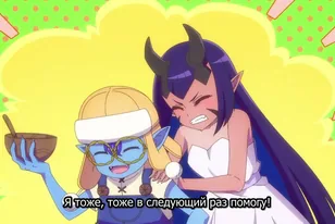 Кадр из аниме Я перевоплотился в гоблина, вопросы есть?