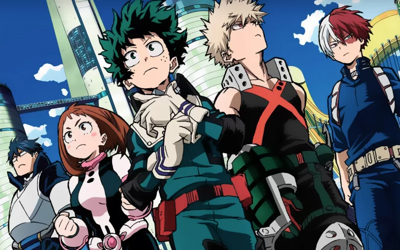 Аниме про супергероев