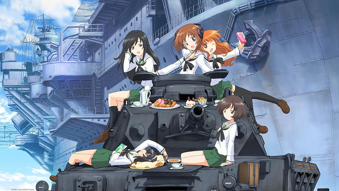 Все аниме франшизы Девушки и танки по порядку