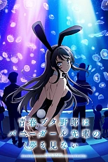 Постер к аниме Эта глупая свинья не понимает мечту девочки-зайки!