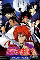 Постер к аниме Бродяга Кэнсин: Реквием патриотов