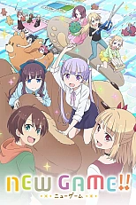 Постер к аниме Новая игра! 2 сезон