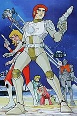 Постер к аниме Капитан Фьючер