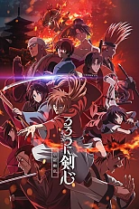 Постер к аниме Бродяга Кэнсин 2 сезон, часть 2