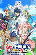 Постер к аниме Белого мага, изгнанного из команды героя, подобрал авантюрист ранга S: Этот белый маг слишком нестандартный