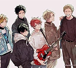 Постер к аниме Дарованный: Микс Хираги