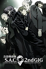 Постер к аниме Призрак в доспехах: Синдром одиночки 2 сезон