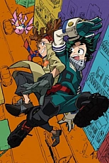 Постер к аниме Моя геройская академия: Миссия мировых героев — Отбытие