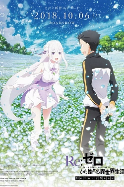 Постер к аниме Re:Zero. Жизнь с нуля в альтернативном мире: Снежные воспоминания