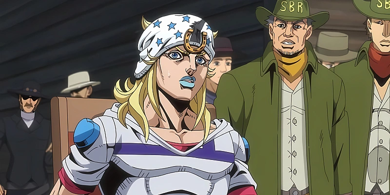 Картинка к аниме Невероятное приключение ДжоДжо: Гонка «Стальной шар»